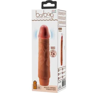 Jeff Realistischer Vibrator 19,5 cm Mulatte von Baile