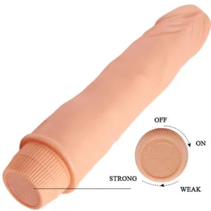 Zwerg Realistischer Vibrator 21 cm Fleisch von Baile