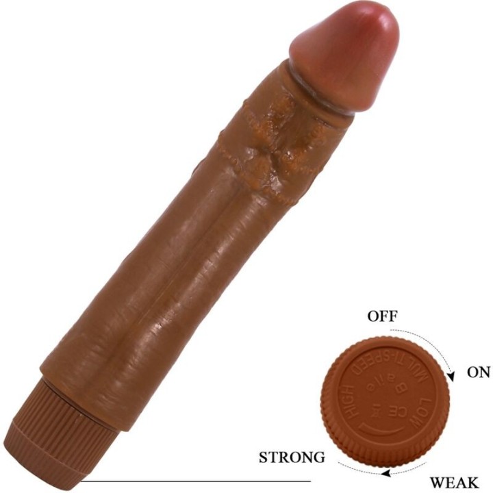 Dybbuk Realistischer Vibrator 24 cm Mulatte von Baile | Fesselliebe.de
