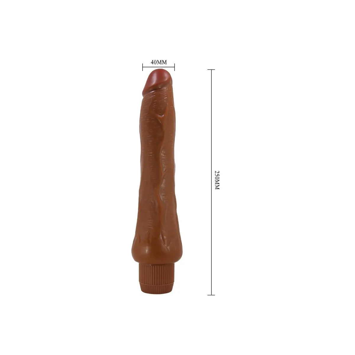Dryad Realistischer Vibrator 25 cm Mulatte von Baile | Fesselliebe.de
