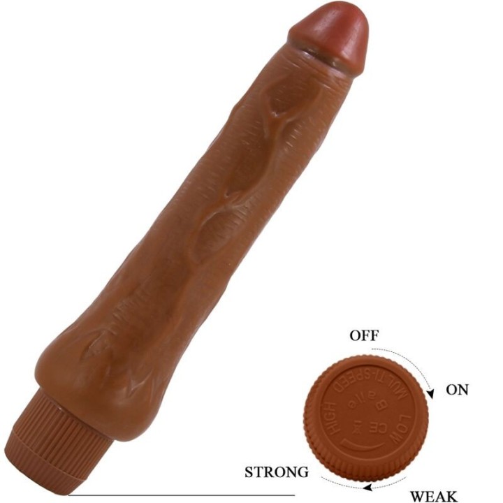 Dryad Realistischer Vibrator 25 cm Mulatte von Baile | Fesselliebe.de