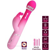 Dejon 3 In 1 Multifunktions-Rabbit-Vibrator Rosa von Pretty Love | Fesselliebe.de