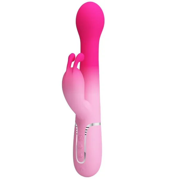 Dejon 3 In 1 Multifunktions-Rabbit-Vibrator Rosa von Pretty Love | Fesselliebe.de