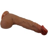 Wilks 5 Einstellungen Realistischer Vibrator 25 cm Mulato von Baile | Fesselliebe.de