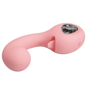 Erynnyes G-Spot Vibrator + Klitoris-Stimulator 10 Vibrationen Rosa von Pretty Love Smart