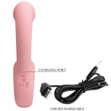 Erynnyes G-Spot Vibrator + Klitoris-Stimulator 10 Vibrationen Rosa von Pretty Love Smart | Fesselliebe.de