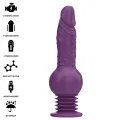 Tatum Multifunktionsvibrator mit Auf- und Abvibration 24 cm Lila von Intense Fun