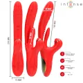 Rosalia Multifunktionsvibrator 3 In 1 Rot von Intense Fun