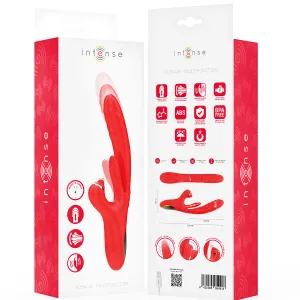Rosalia Multifunktionsvibrator 3 In 1 Rot von Intense Fun