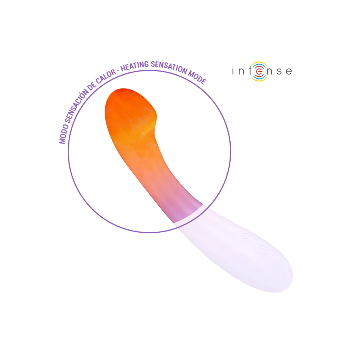 Becky Vibrator 19 cm Heizbar 7 Vibrationen Lila von Intense Fun | Fesselliebe.de