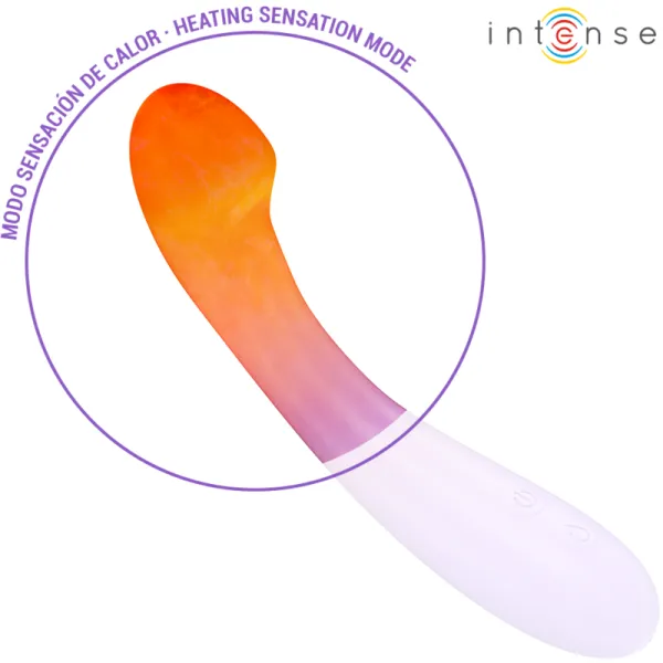 Becky Vibrator 19 cm Heizbar 7 Vibrationen Lila von Intense Fun | Fesselliebe.de