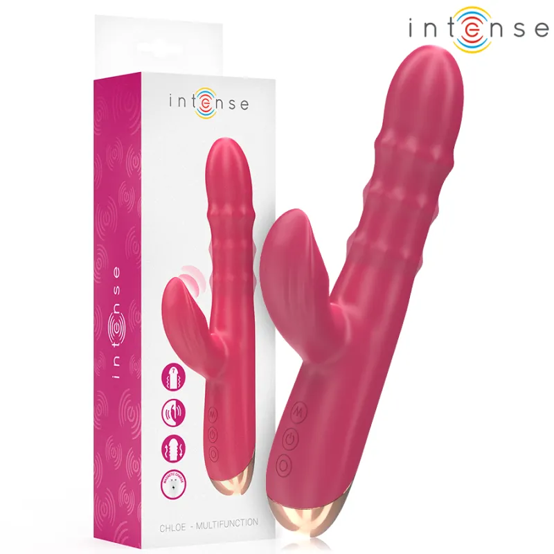 Chloe Multifunktionsvibrator 3 In 1 Rot von Intense Fun | Fesselliebe.de