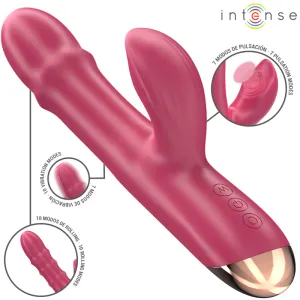 Chloe Multifunktionsvibrator 3 In 1 Rot von Intense Fun