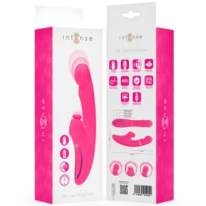 Emi Vibrator 13,5 cm Multifunktion 3 In 1 10 Vibrationen Rosa von Intense Fun