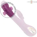 Halle Multifunktionsvibrator mit Delfin-Stimulierender Zunge Lila von Intense Fun