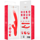 Karol Multifunktionsvibrator Stoss & Stimulation & Stimulierende Wellen Rot von Intense Fun | Fesselliebe.de