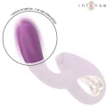 Lali Multifunktions-G-Punkt-Vibrator Tapping & Stoss & Vibration Lila von Intense Fun