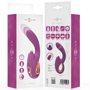 Lali Multifunktions-G-Punkt-Vibrator Tapping & Stoss & Vibration Lila von Intense Fun