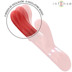 Lele Multifunktionsvibrator Rotierend & Oszillation & Stimulation Rot von Intense Fun