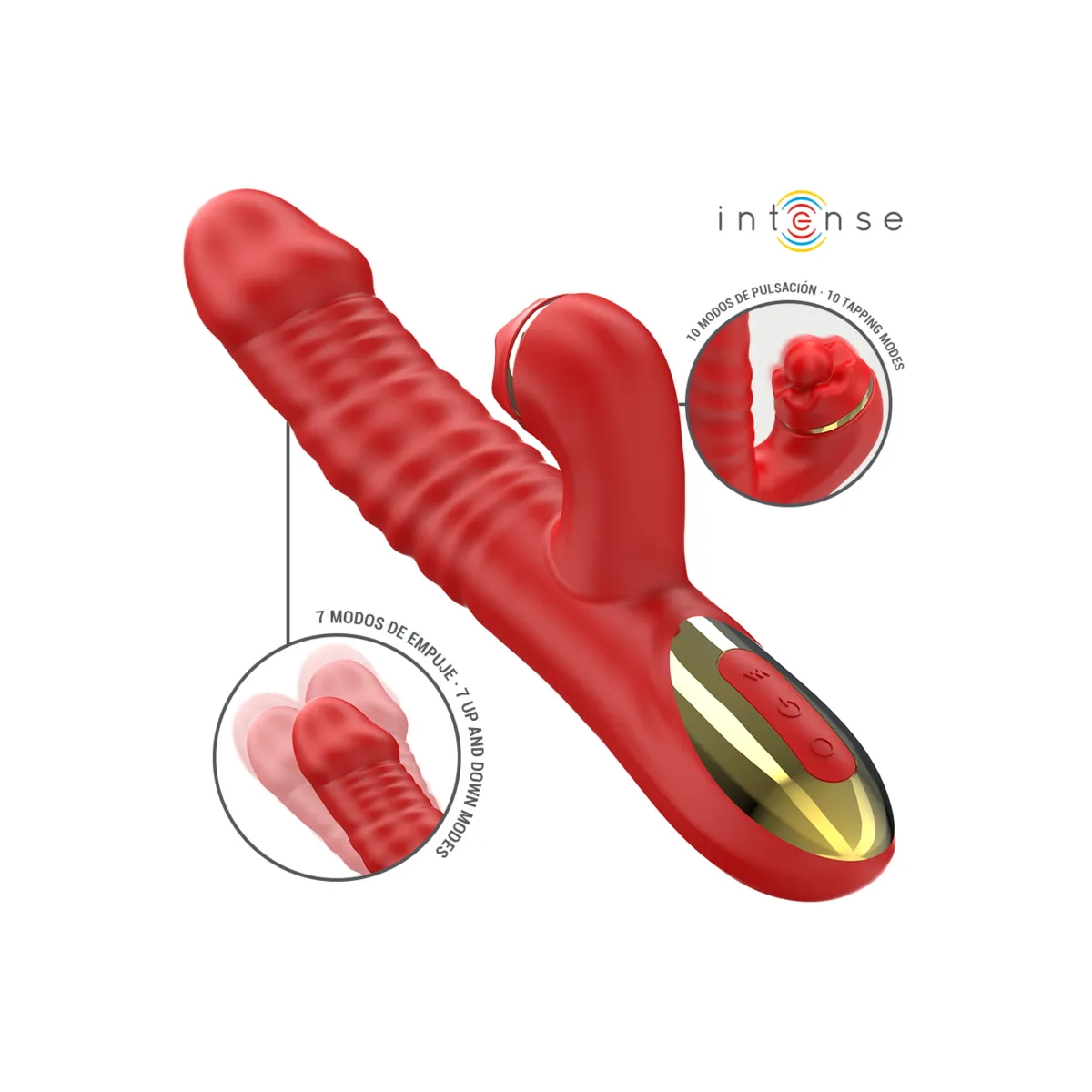 Thalia Vibration & Stoss & Tapping Red von Intense Fun | Fesselliebe.de
