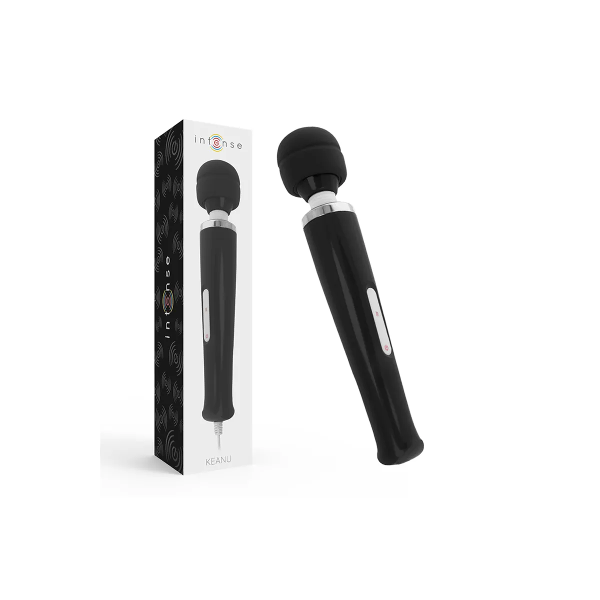 Keanu Wand Schwarzes Massager von Intense Fun | Fesselliebe.de