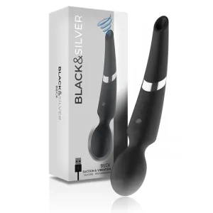Beck Stab und Saugnapf 2 In 1 Silikon von Black&Silver | Fesselliebe.de
