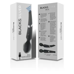 Beck Stab und Saugnapf 2 In 1 Silikon von Black&Silver