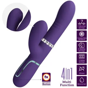 Multifunktions-G-Spot-Vibrator Lila von Pretty Love Flirtation