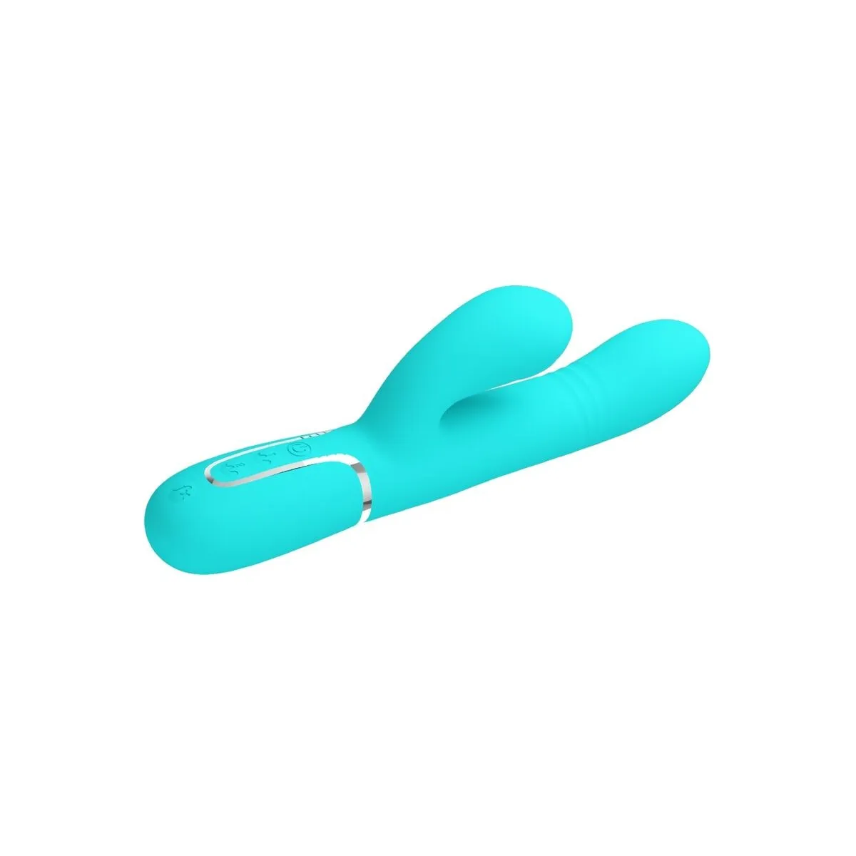 Multifunktions-G-Spot-Vibrator Aqua Grün von Pretty Love Flirtation | Fesselliebe.de