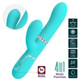 Multifunktions-G-Spot-Vibrator Aqua Grün von Pretty Love Flirtation | Fesselliebe.de