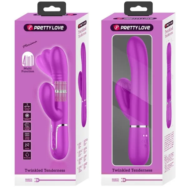Multifunktions-G-Spot-Vibrator Fuchsia von Pretty Love Flirtation | Fesselliebe.de