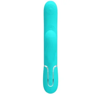 Perlita Multifunktions-3-In-1-G-Punkt-Vibrator Aqua Grün von Pretty Love Flirtation