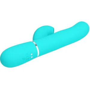 Perlita Multifunktions-3-In-1-G-Punkt-Vibrator Aqua Grün von Pretty Love Flirtation