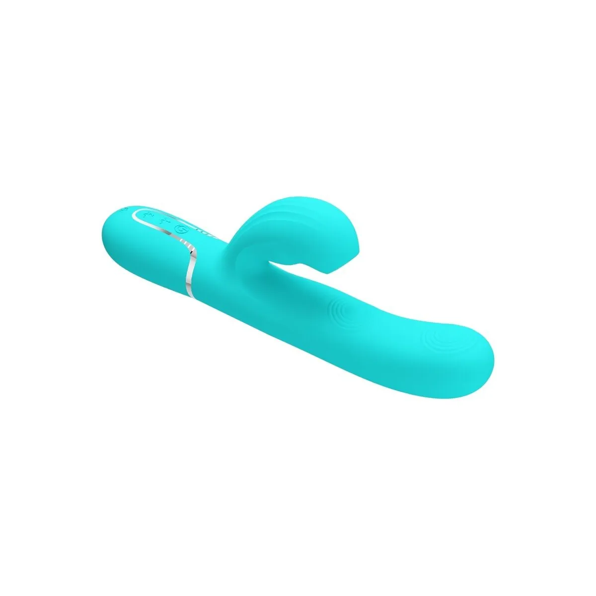 Perlita Multifunktions-3-In-1-G-Punkt-Vibrator Aqua Grün von Pretty Love Flirtation | Fesselliebe.de