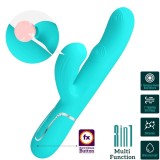 Perlita Multifunktions-3-In-1-G-Punkt-Vibrator Aqua Grün von Pretty Love Flirtation | Fesselliebe.de