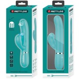 Perlita Multifunktions-3-In-1-G-Punkt-Vibrator Aqua Grün von Pretty Love Flirtation | Fesselliebe.de