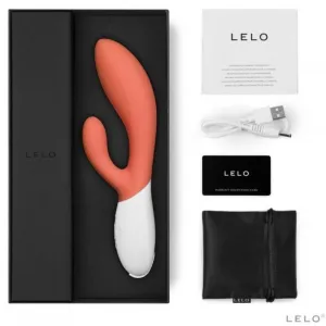 Ina 3 Luxus Korallenkaninchenvibrator von Lelo