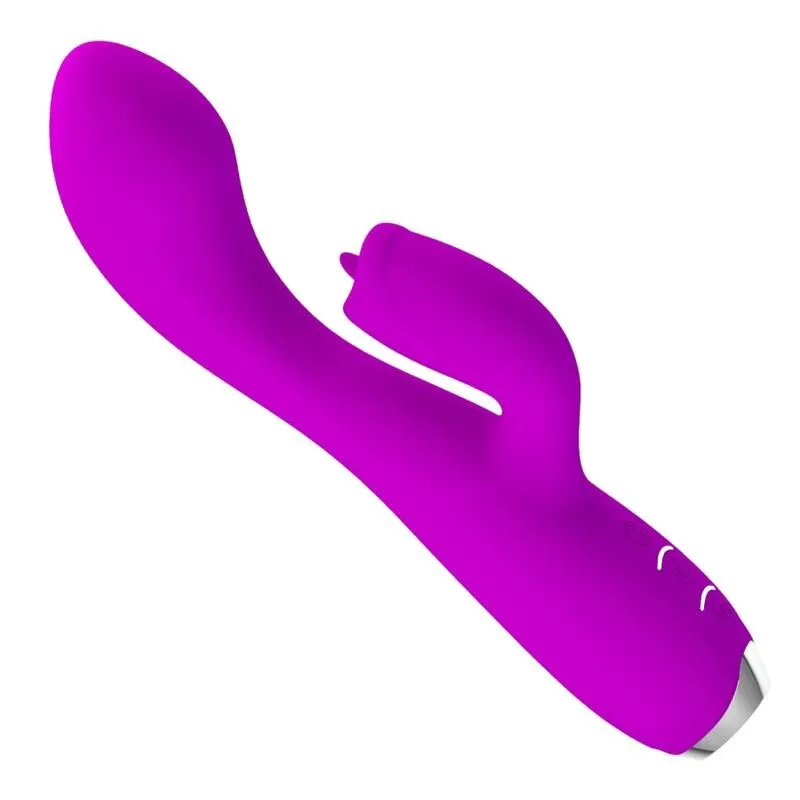 Gloria wiederaufladbarer Rabbitvibrator, Wasserdicht, Lila von Pretty Love C-Type | Fesselliebe.de