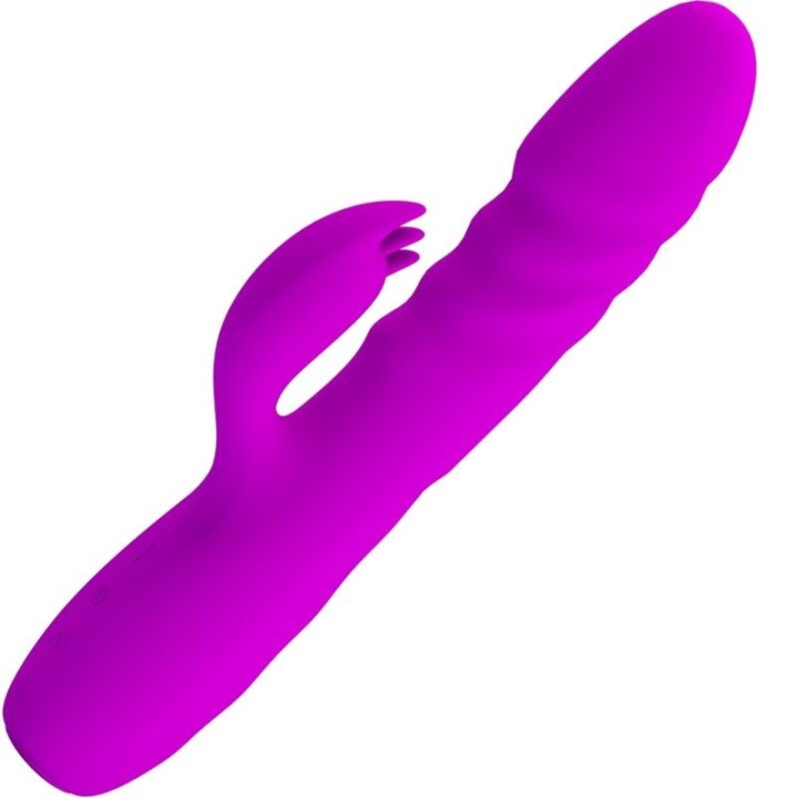 Melanie Purple wiederaufladbarer Rabbitvibrator von Pretty Love Flirtation | Fesselliebe.de