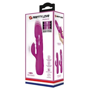 Melanie Purple wiederaufladbarer Rabbitvibrator von Pretty Love Flirtation