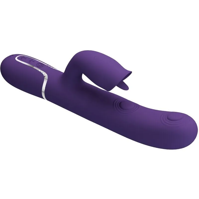 Rabbitvibrator mit Lila Lecken von Pretty Love Flirtation | Fesselliebe.de