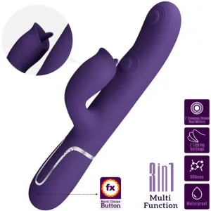 Rabbitvibrator mit Lila Lecken von Pretty Love Flirtation