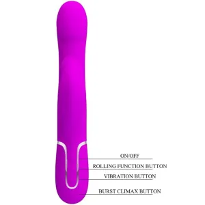 Rabbit Vibrator Perlen Violet von Pretty Love Flirtation