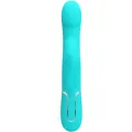 Rabbit Vibrator Pearls Aqua Green von Pretty Love Flirtation