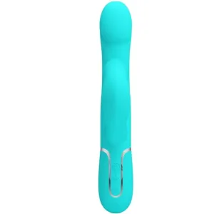 Rabbit Vibrator Pearls Aqua Green von Pretty Love Flirtation