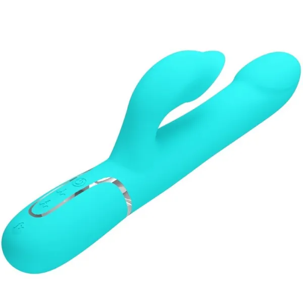 Rabbit Vibrator Pearls Aqua Green von Pretty Love Flirtation | Fesselliebe.de