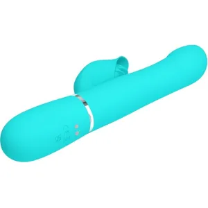 Rabbit Vibrator Pearls Aqua Green von Pretty Love Flirtation