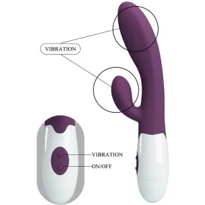 Alvis Rabbit Vibrator & Lila G-Punkte von Pretty Love Flirtation