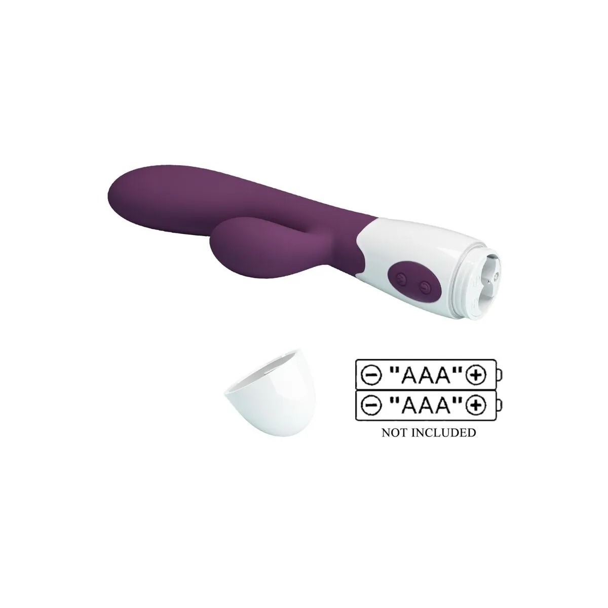Alvis Rabbit Vibrator & Lila G-Punkte von Pretty Love Flirtation | Fesselliebe.de