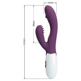 Andre Rabbit Vibrator & G-Punkt-Stimulator Lila von Pretty Love Flirtation | Fesselliebe.de